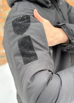 Куртка тактична чорна на синтепоні/відмінна якість та цінна ❤️‍🔥5 фото