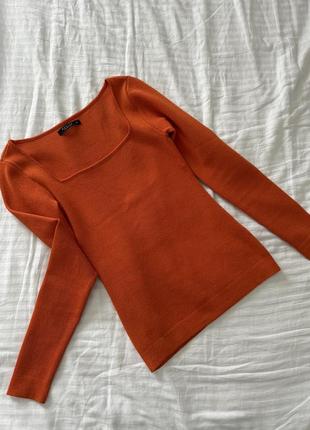 Оранжевый лонг