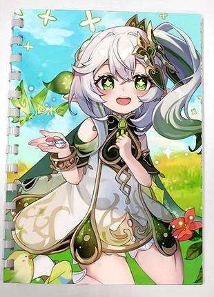 Блокнот скетчбук нахіда геншин імпакт genshin impact (sk0167)