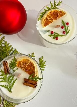 Новогодняя свеча