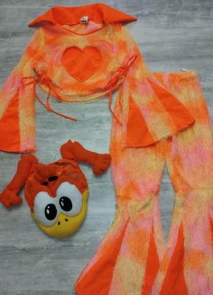 Карнавальний костюм енгри бердс райська пташка костюм пташки