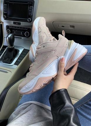 Nike m2k tekno pink 🔺 женские кроссовки найк м2к текно розовый7 фото