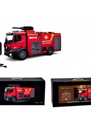 Пожарная машина на радиоуправлении со светодиодными фарами || р/у модели