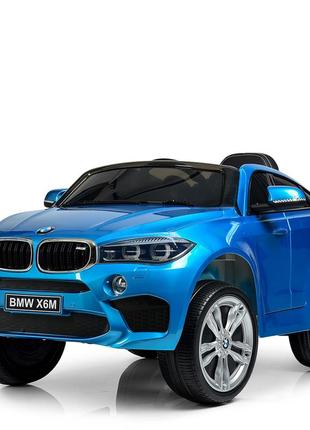 Дитячий електромобіль джип bmw x6m jj2199eblrs-4