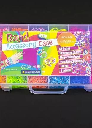 Набор детских резинок для плетения браслетов и аксессуаров