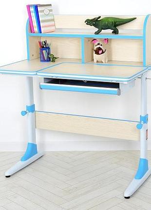 Парта дитяча для уроків з регульованою висотою та нахилом || cтіл для навчання