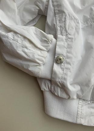 Белая ветровка легкая куртка оригинал италия street gang2 фото