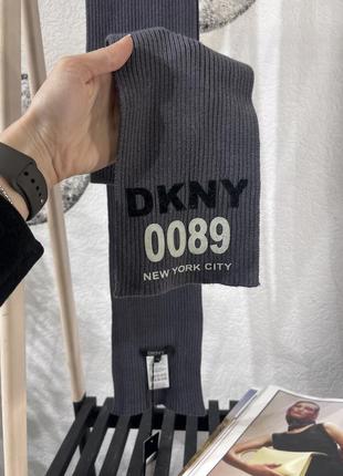Шарф оригінал новий сірий dkny♥️