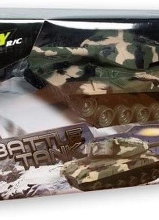Іграшковий акумуляторний танк на радіокеруванні fancy stunt м1:32 || р/к моделі