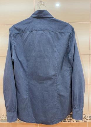 Стильна сорочка чоловіча рубашка мужская tommy hilfiger slim fit6 фото