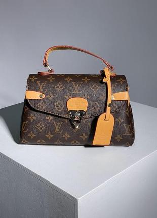 Молодежная сумочка  бренда louis vuitton madeleine  с ручкой и ремешком топ подарок турция6 фото