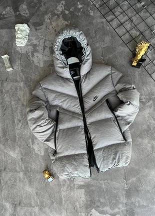 Зимняя мужская куртка пуховик зимова спортивна зимова куртка nike shoes nsw2 фото