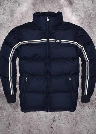 Nike vintage puffer (мужской зимний пуховик найк винтаж logo )