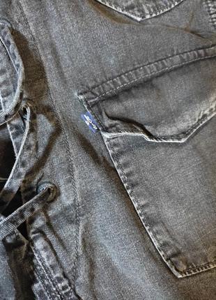 Стильная оригинальная джинсовая рубашка от lewis6 фото