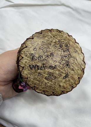 Детский маленький кошелек сумочка маленькая из дерева африканский стиль