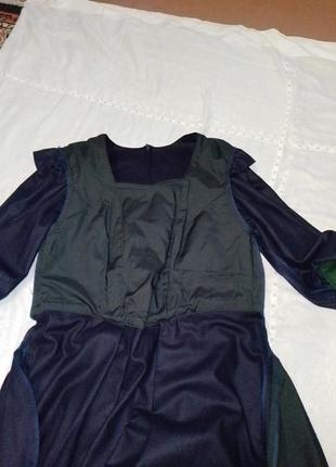 Винтажное шерстяное платье.3 фото