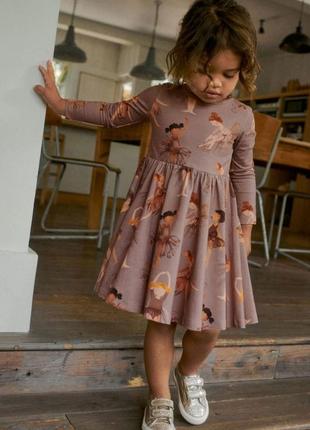 Плаття сукня для дівчинки бренду від next (некст) балерина3 фото