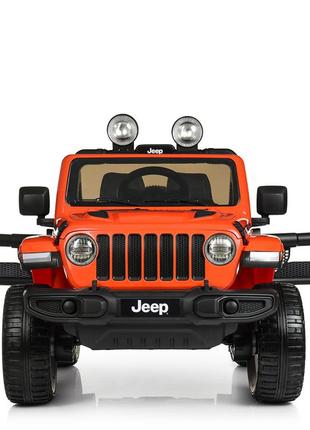 Детский электромобиль джип jeep rubicon m 4176eblr-7