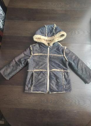Дубленка куртка зима на мальчика или девочку