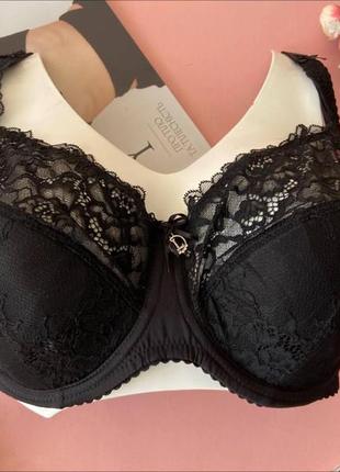80/85g бюстгальтер большого размера на чашку g, лифчик на 7 размер черный