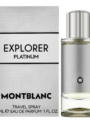 Мужская парфюмированная вода пробник montblanc explorer platinum10 фото