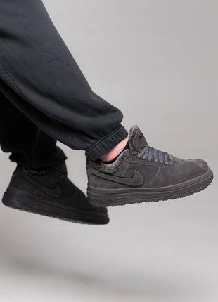 Nike air force low winter/зимний мужественный кроссовки/мужские зимние кроссовки5 фото