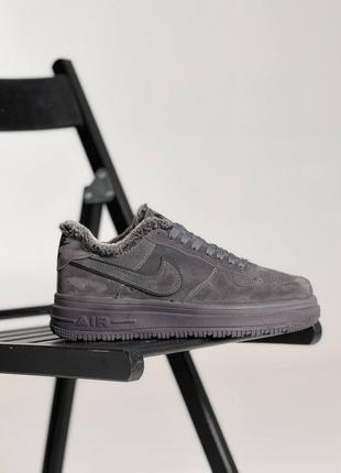 Nike air force low winter/зимний мужественный кроссовки/мужские зимние кроссовки2 фото