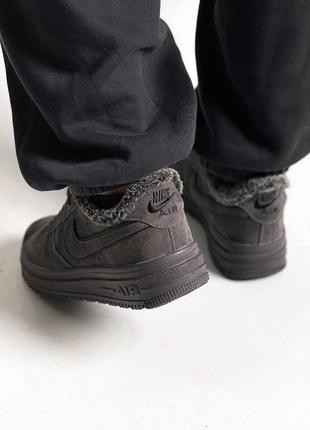 Nike air force low winter/зимний мужественный кроссовки/мужские зимние кроссовки6 фото