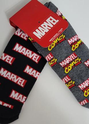 Носки новые 3 парыmarvel 43/46