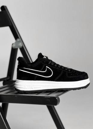 Nike air force low winter/зимний мужественный кроссовки/мужские зимние кроссовки2 фото