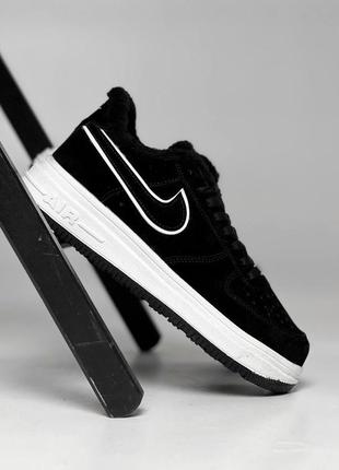 Nike air force low winter/зимний мужественный кроссовки/мужские зимние кроссовки1 фото