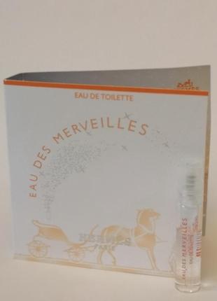 Hermès eau des merveilles туалетна вода для жінок, 2 мл