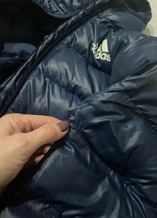 Детская зимняя куртка adidas down оригинал 9-10 лет9 фото