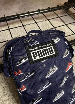 Puma academy portable оригинал новая мужская сумка через плечо барсетка месенджер бананка5 фото