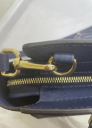 Сумка michael kors selma medium navy3 фото