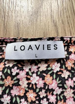 Коротка квіткова сукня loavies 🛍️1+1=3🛍️6 фото