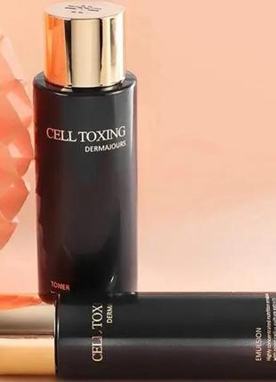 Омолаживающий тонер от мимических морщин medi peel cell toxing dermajours toner1 фото