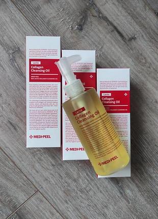 Гідрофільна олія з пробіотиками і колагеном medi-peel red lacto collagen cleansing oil