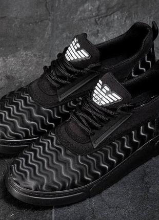 Кросівки emporio armani ea7 exchange black line