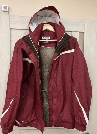 Куртка columbia women´s red jacket l water resistant3 фото