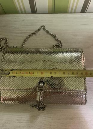 Кожаная сумка rittoni италия, нарядный клатч, сумочка