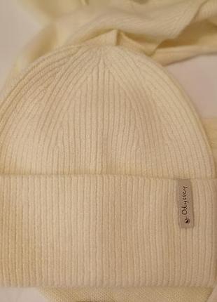 Шикарная шапочка с ангорой 20%
