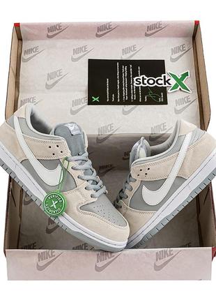 Кроссовки nike sb dunk low sweet grey