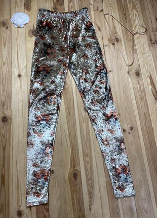 Лосины - леггинсы han kjobenhavn floral flowers legins из новых коллекций