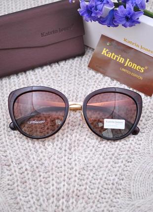 Фирменные солнцезащитные очки katrin jones polarized