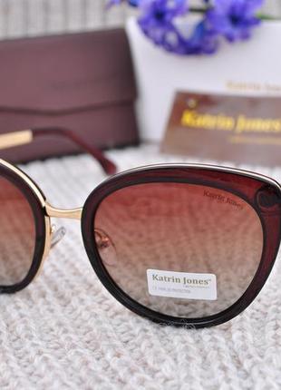 Фирменные солнцезащитные очки katrin jones polarized3 фото