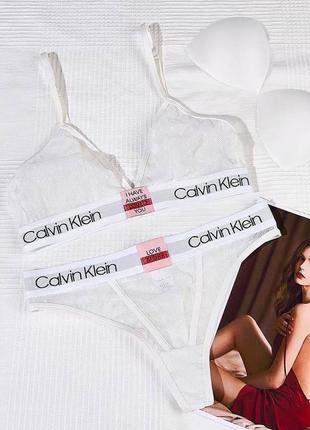 Комплект белья calvin klein love more