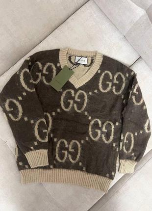 Свитер в стиле gucci lux