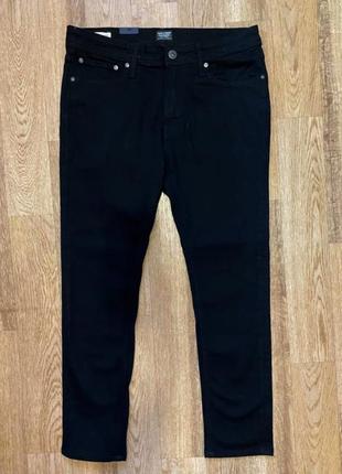 Новые мужские черные базовые джинсы liam 12109952 skinny fit6 фото
