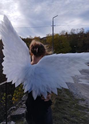 Крылья ангела белые5 фото